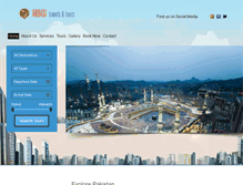 Tablet Screenshot of abbasitravels.com.pk